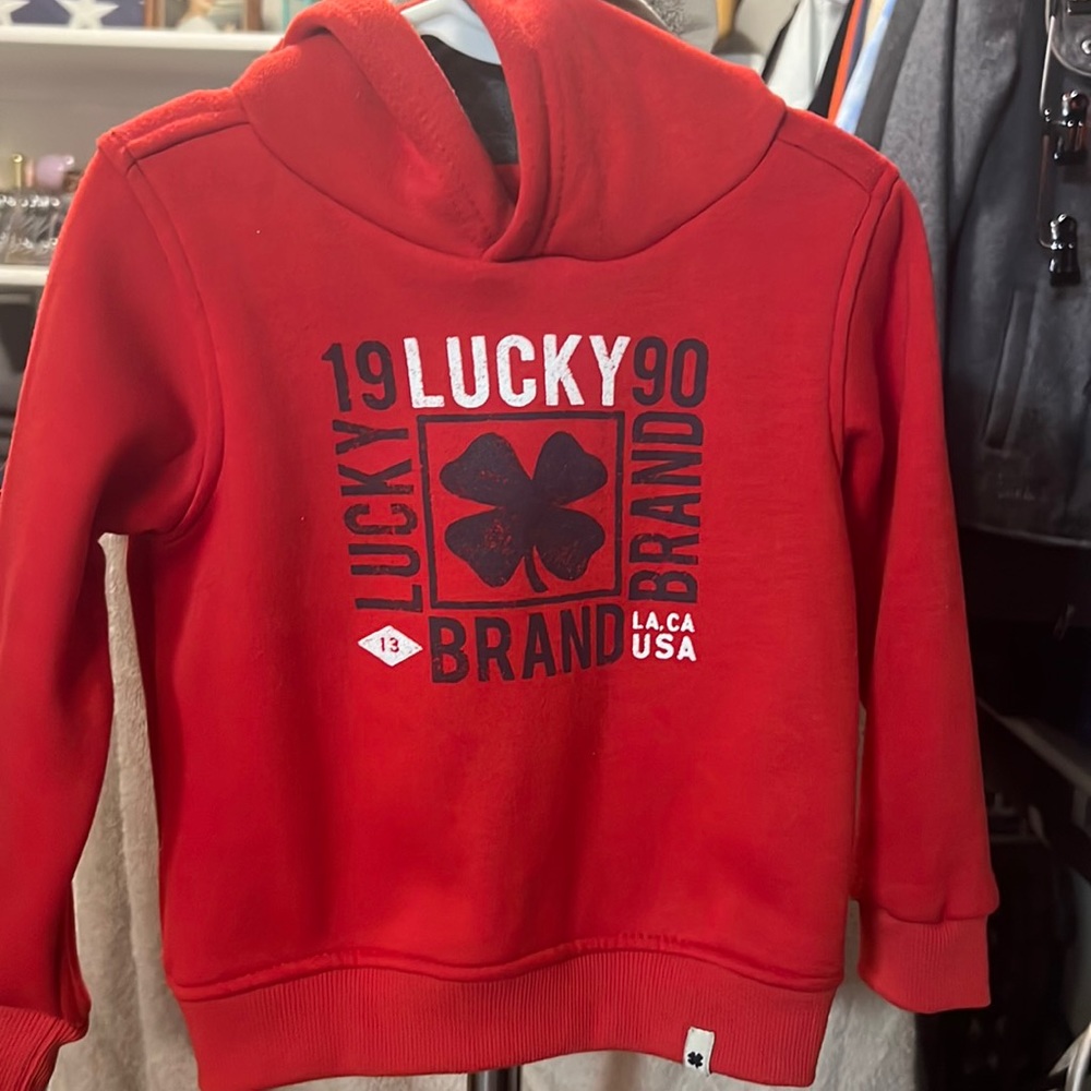 NWOT - Toddler 2T Lucky Brand hoodie